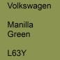 Preview: Volkswagen, Manilla Green, L63Y.